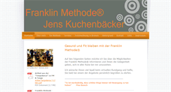 Desktop Screenshot of franklin-methode.net